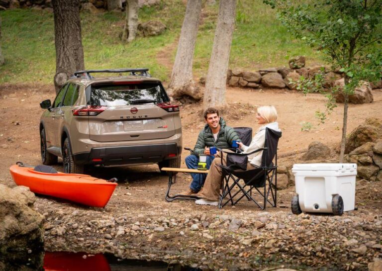 The Rogue is great for outdoor family adventures. The Rogue is great for outdoor family adventures.