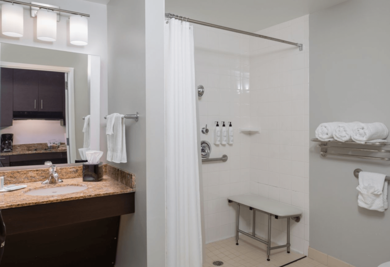 Accessible Room Shower Accessible Room Shower